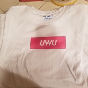 uwu supreme shirt